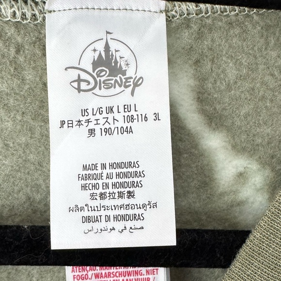 Mickey Mouse Walt Disney World Tie Dye Sweatshirt Crew neck Green Size Large - Picture 5 of 6